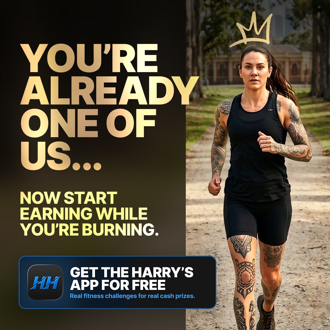 App install ad, female lead
