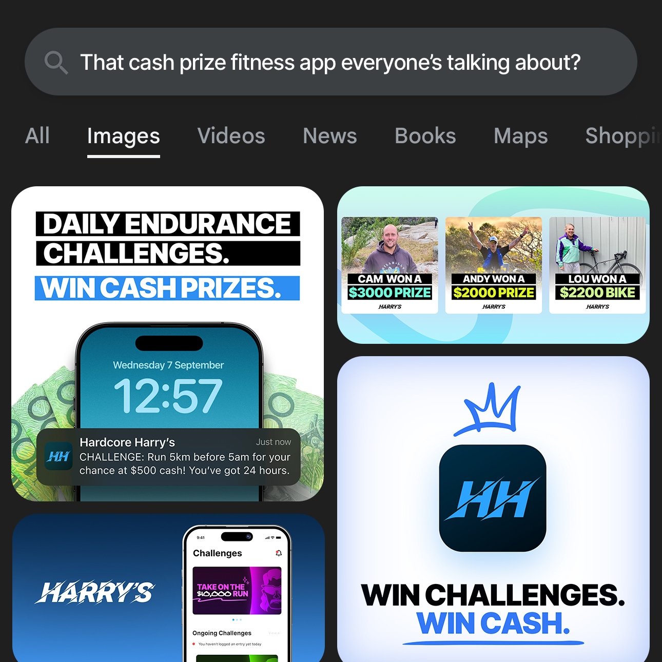 Google search ad