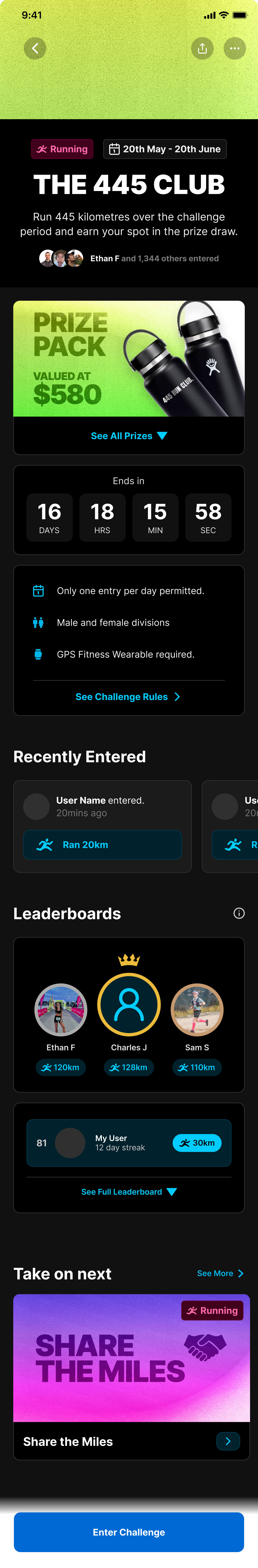Challenge detail
