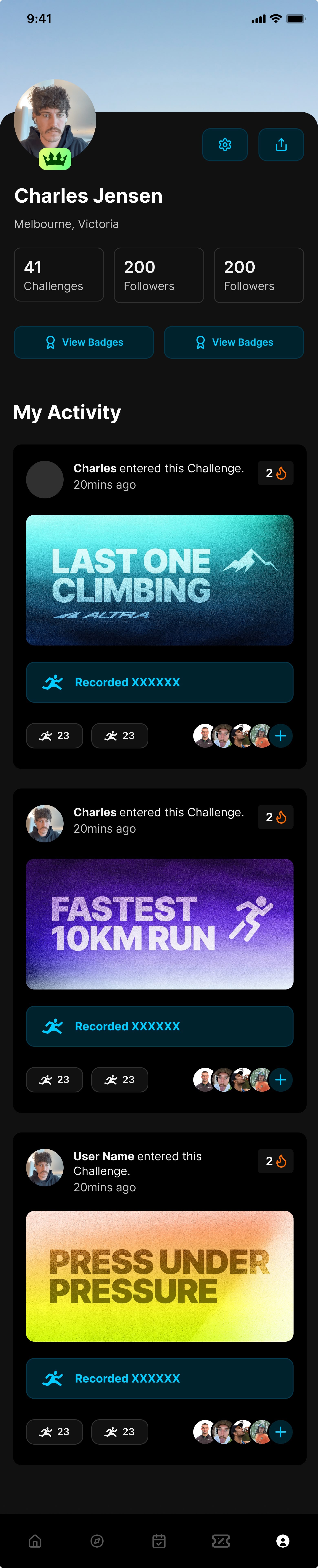 User profile